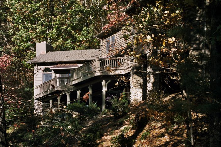 deck addtion, asheville, scott w bartholomew architecture