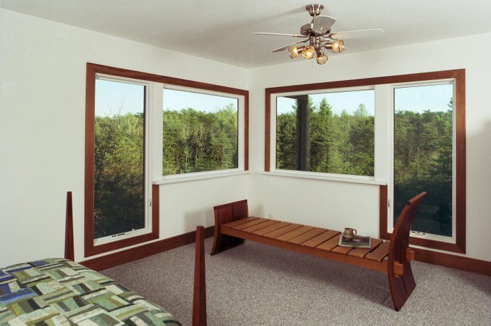 Bedroom design, asheville, Scott W Bartholomew Architect