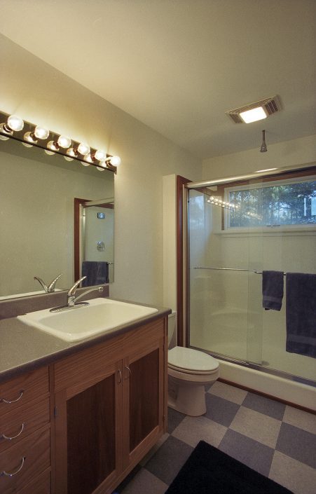 Bathroom, asheville, Scott W Bartholomew Architect