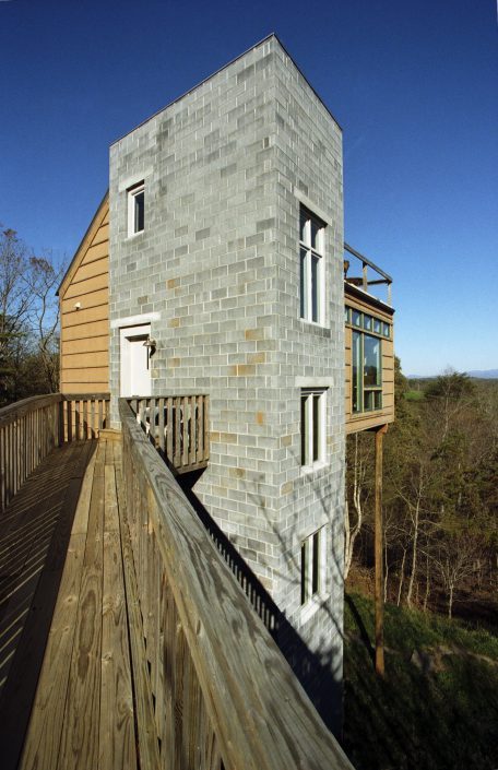 Tower House, asheville, Scott W Bartholomew Architect