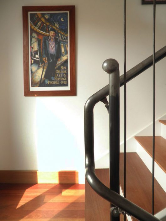 Staircase design, asheville, Scott W Bartholomew Architect