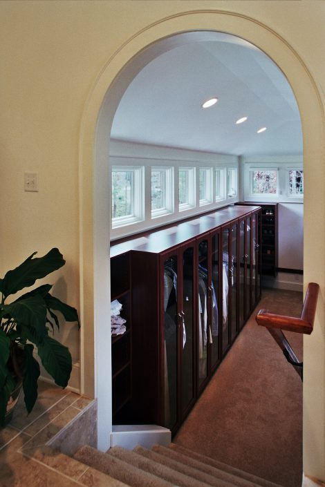 Closet, asheville, Scott W Bartholomew Architect