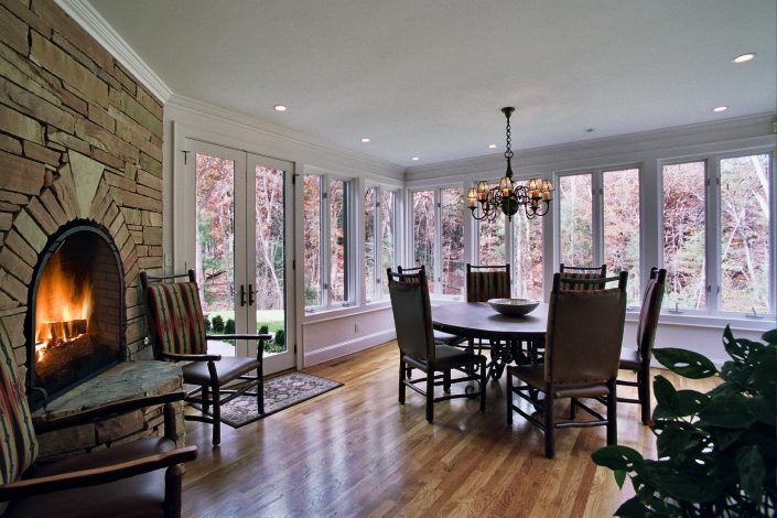 dining room design, asheville, Scott W Bartholomew Architect