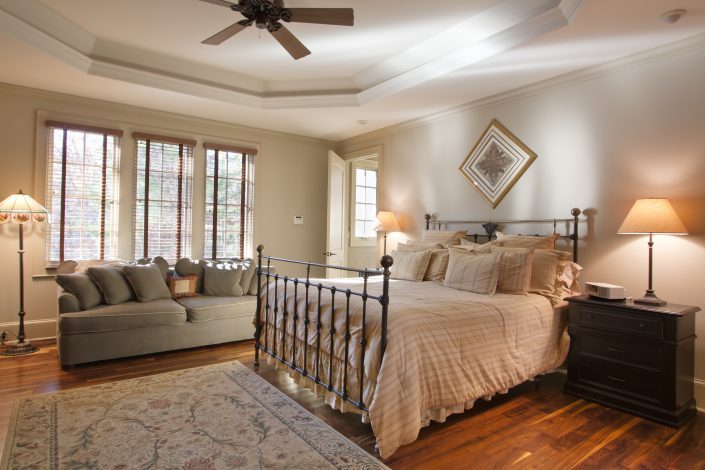 Master Bedroom, asheville, Scott W Bartholomew Architect