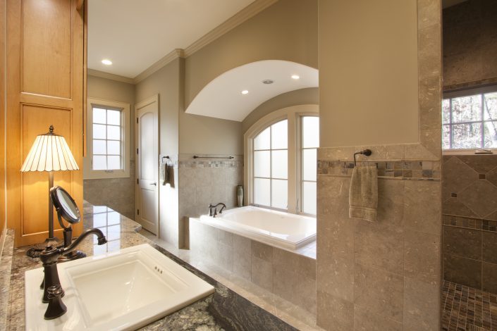 Master BAth, asheville, Scott W Bartholomew Architect