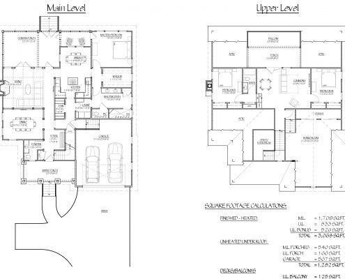 floor plans, Scott W Bartholomew Architect