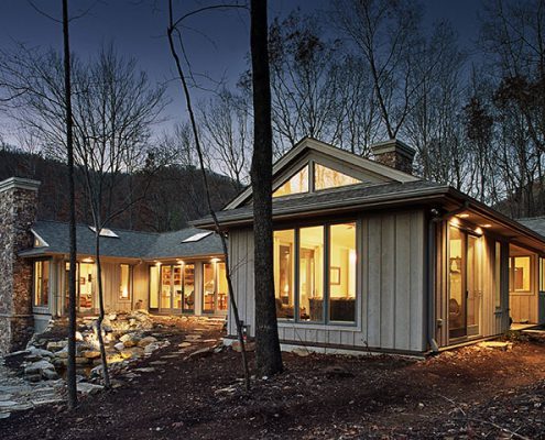 Ranch Style, asheville, Scott W Bartholomew Architect