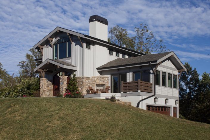 Arts and Crafts House, Asheville, Scott W Bartholomew Architect